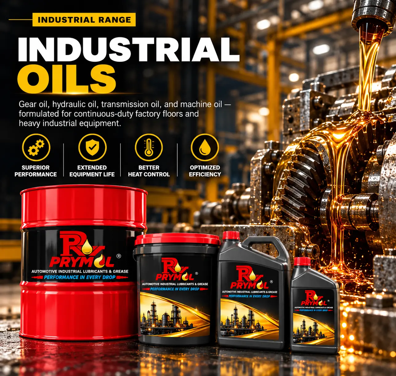Prymol Industrial Oils